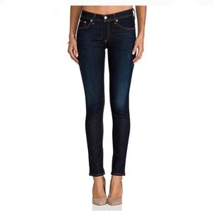 Rag & Bone Skinny Kensington Jean Dark Wash 26
